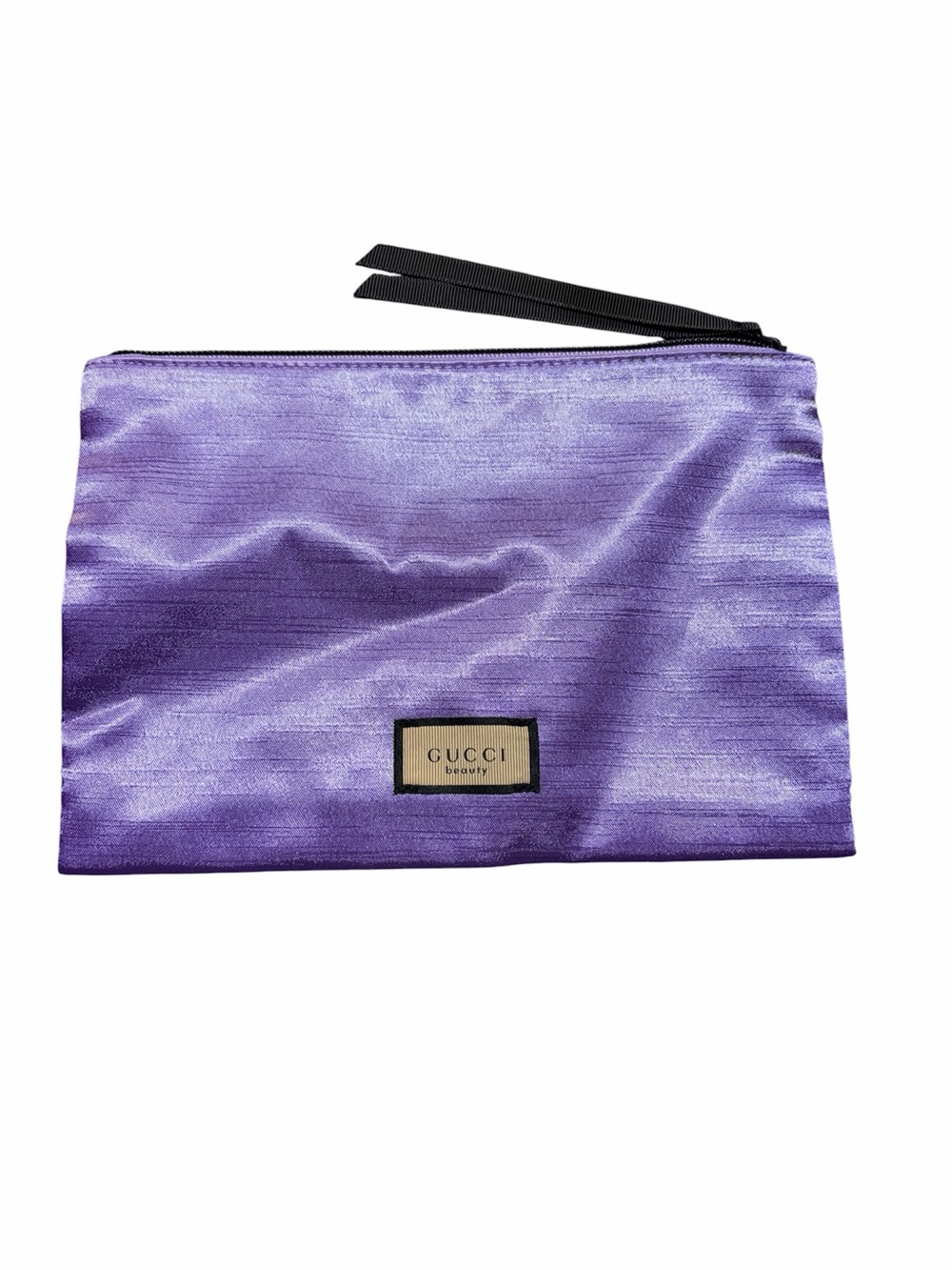 Gucci Beauty Purple Cosmetics Bag
